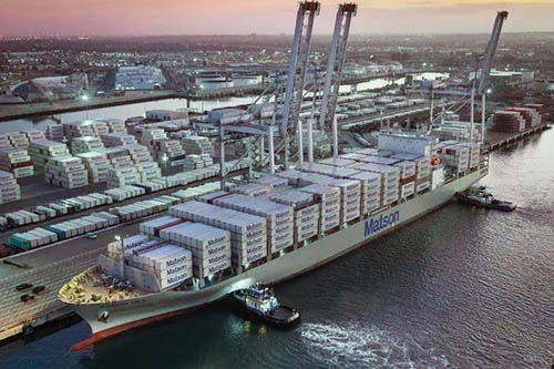 美森快船統(tǒng)一配送，其中正班船和加班船隨機(jī)配