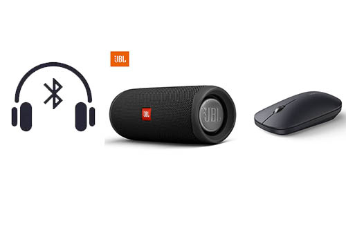 藍牙耳機、藍牙音箱、藍牙鼠標、藍牙鍵盤